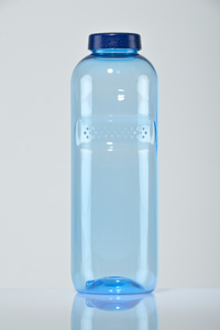 Wasserflasche blau